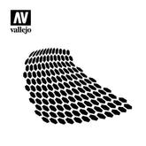 Vallejo Stencils – Distorted Honeycomb